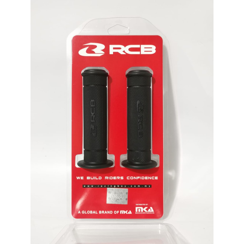 HANDGRIP GRIP RCB RACING BOY HITAM UNIVERSAL NMAX AEROX XMAX VARIO DLL HG55 HG66 HG77