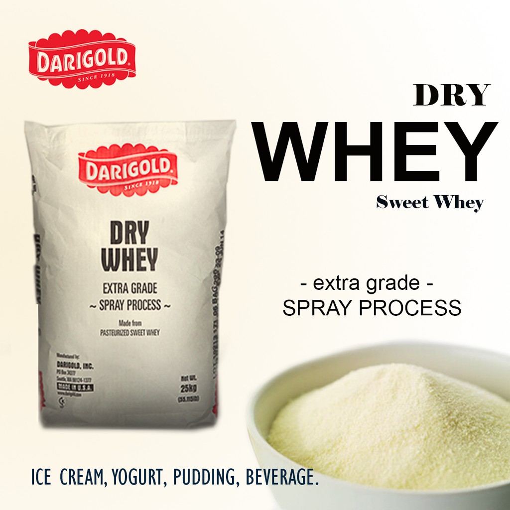Whey Powder Darigold @ 1 Kg ( untuk ice cream, Drinks, Yogurt dan bakery )