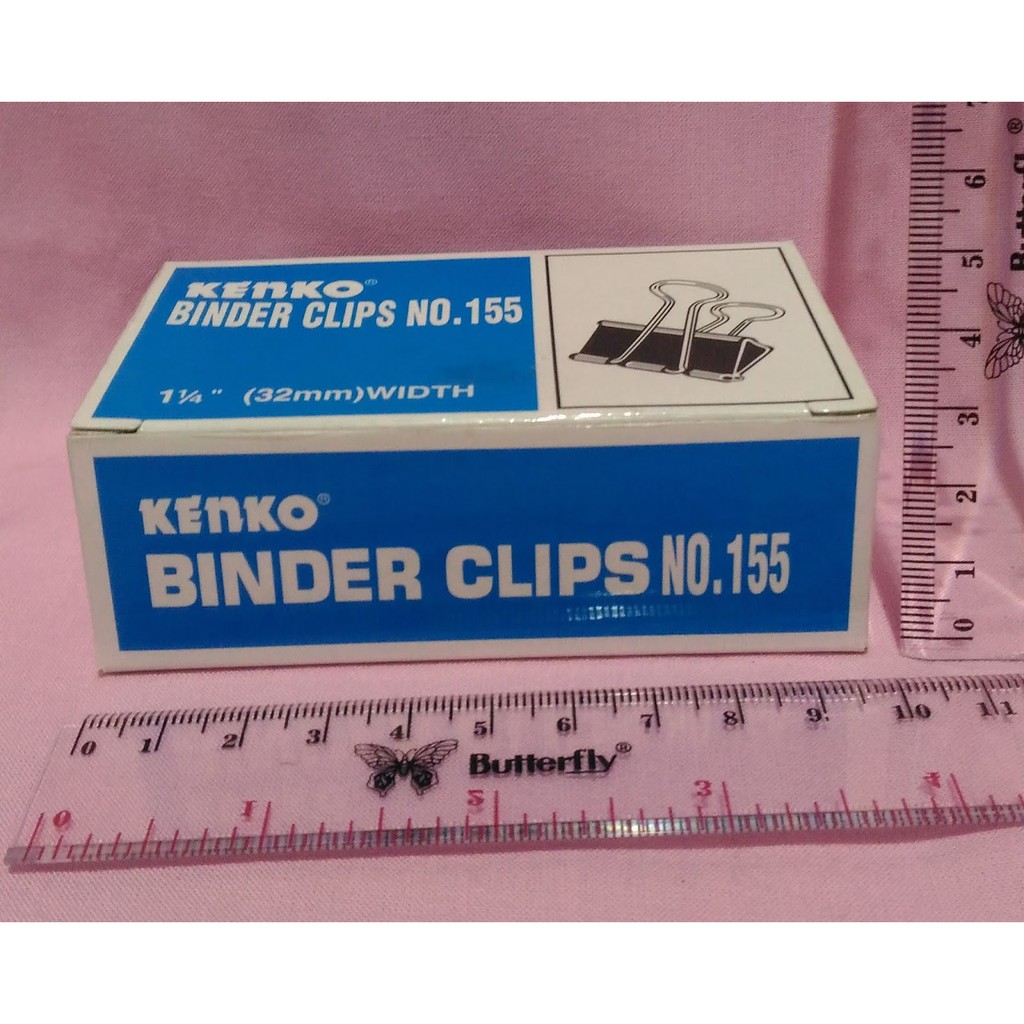 

Binder Clips Clip Klip no 155 Penjepit Kertas 1pcs Bagus Murah READY STOCK