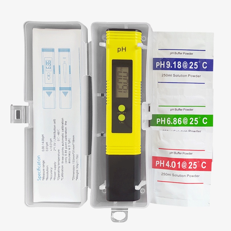 Alat Pengukur Keasaman Cairan Air PH Meter Digital Tester Alat Hidroponik Aquarium Aquascape