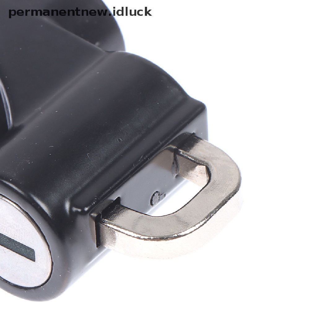 (luckypermanentnew) Kunci Helm Motor Universal Anti Maling Ukuran 22-26mm