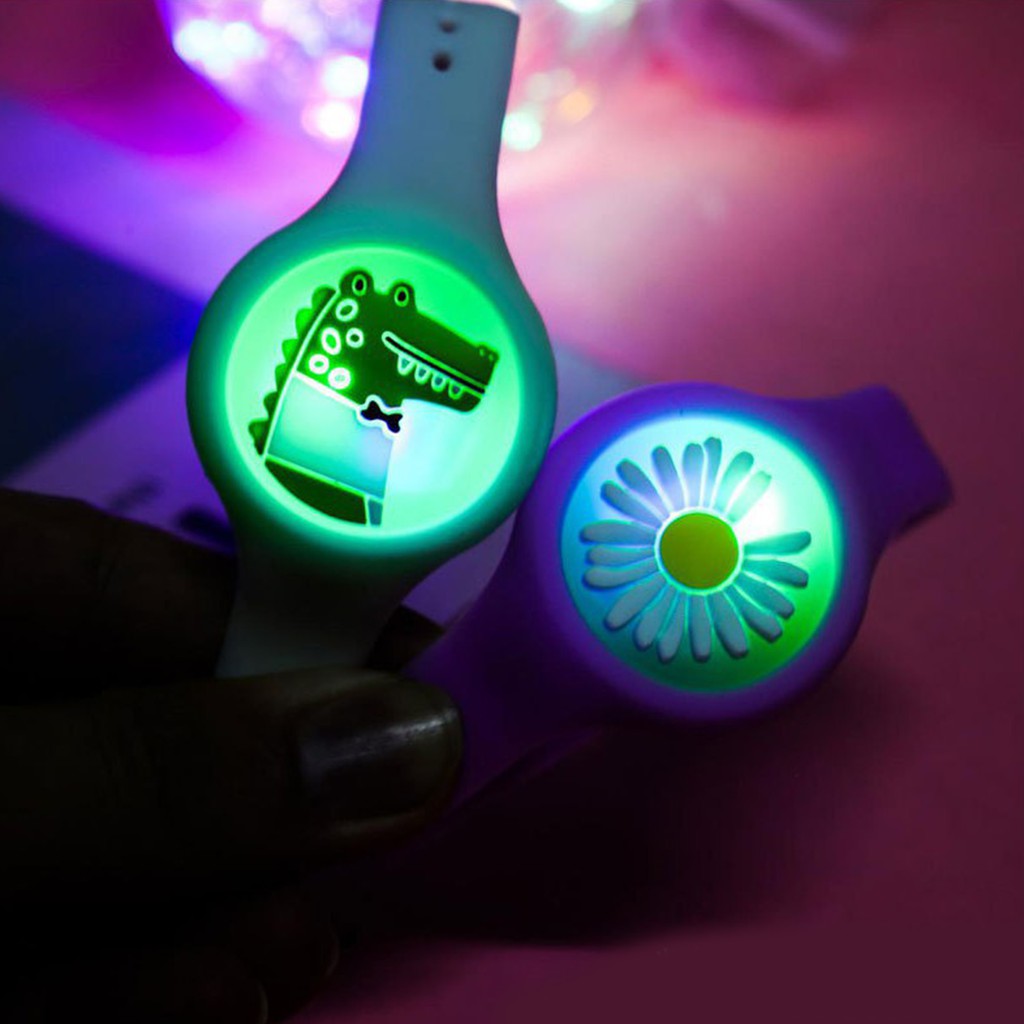 [✅COD] Jam Gelang Tangan Anti Nyamuk Led Aksesoris Fashion Bayi Anak Laki laki Perempuan Pria Wanita