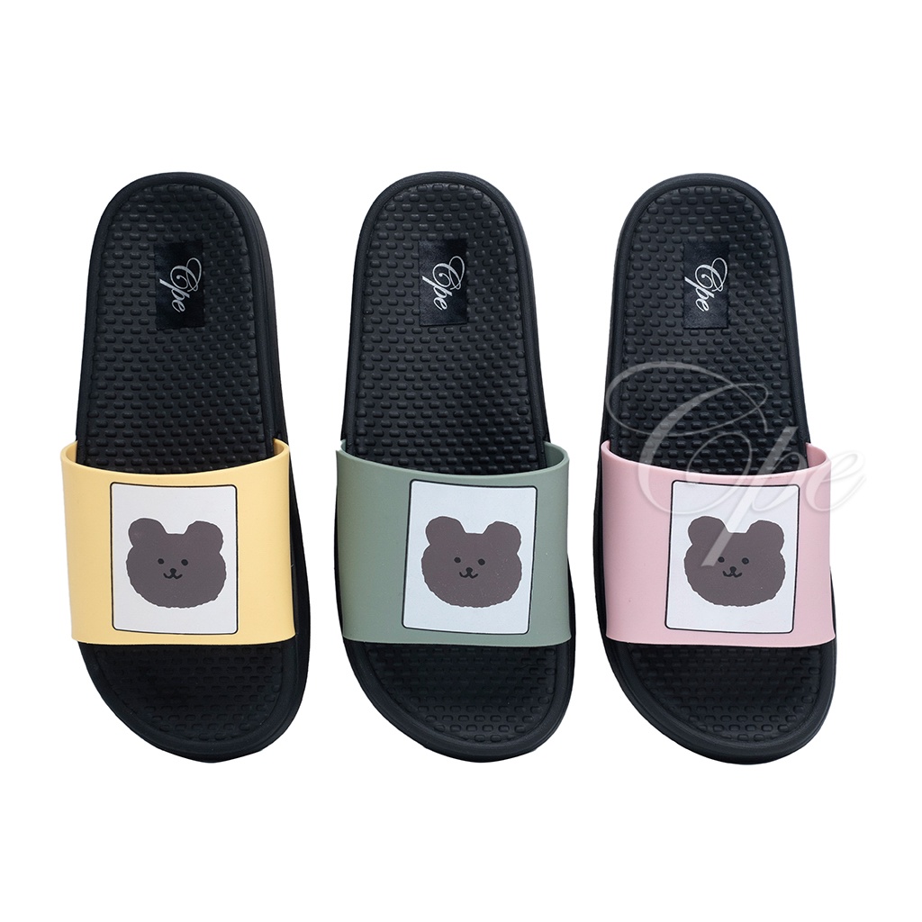 CALL SLPT V CUTIES Sandal Slop Slip On Teplek Wanita Sandal Cewek-5