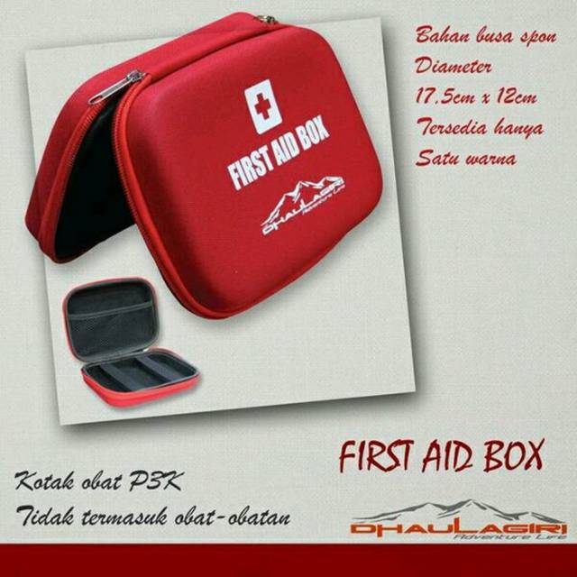 Kotak P3K Camping Dhaulagiri - First Aid Box Dhaulagiri