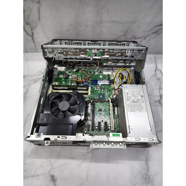 PC HP ELITEDESK 800 G4 SFF CORE I5 8500 GEN8 RAM 8GB SSD NVME 128GB BARANG MULUS