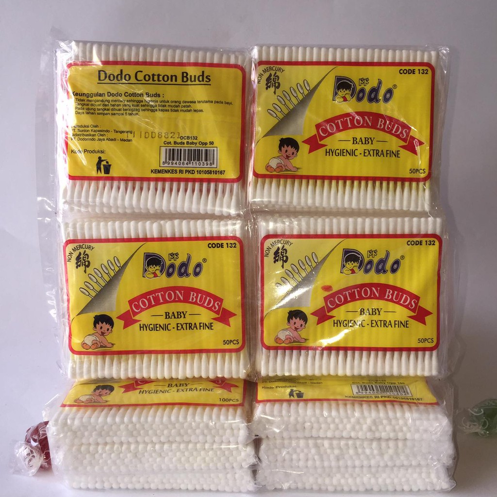 Cotton Bud Baby Extra Fine &amp; Regular/ Korek Kuping Untuk Bayi BabyDodo