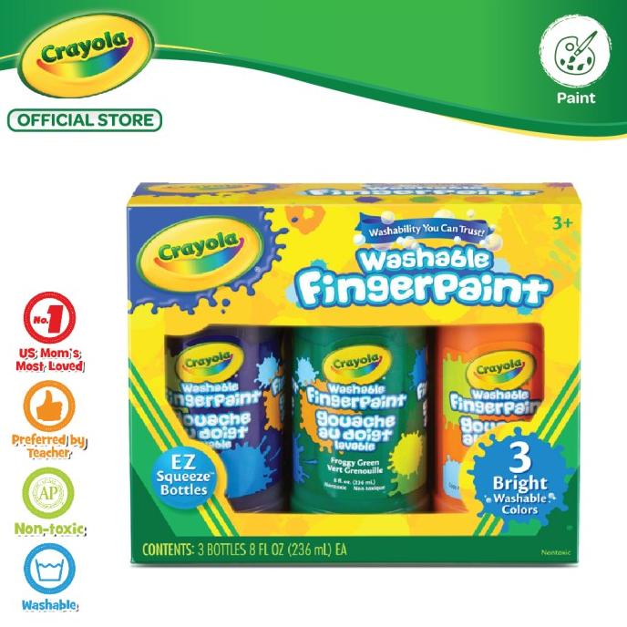 

Big Sale Crayola Washable FingerPaint - 3 Secondary Colors Big Sale