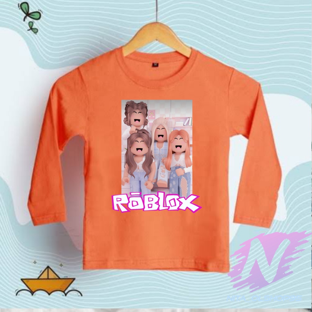 KAOS ROBLOX TERBARU kaos anak lengan panjang roblox terbaru