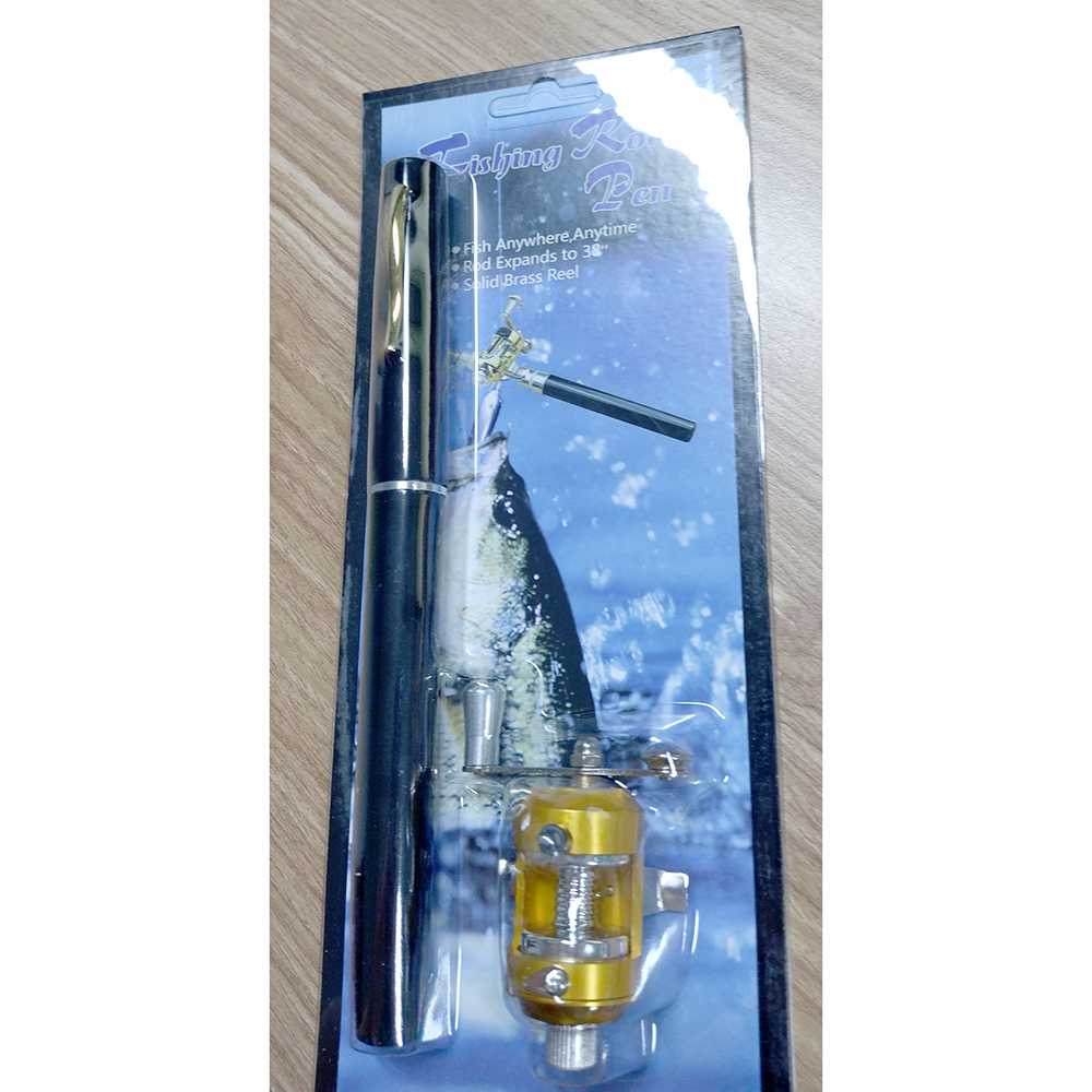 (BISA COD) FTIHSHP Joran Pancing Pena Fish Pen Mini Portable Rod - ST-Y0011