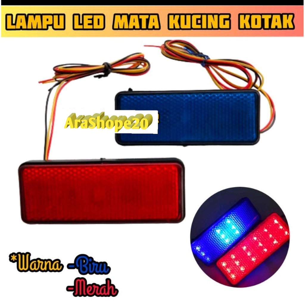 LAMPU LED KOTAK LAMPU STOP KOTAK LAMPU REM KOTAK MOTOR VARIO BEAT MIO RX KING DLL