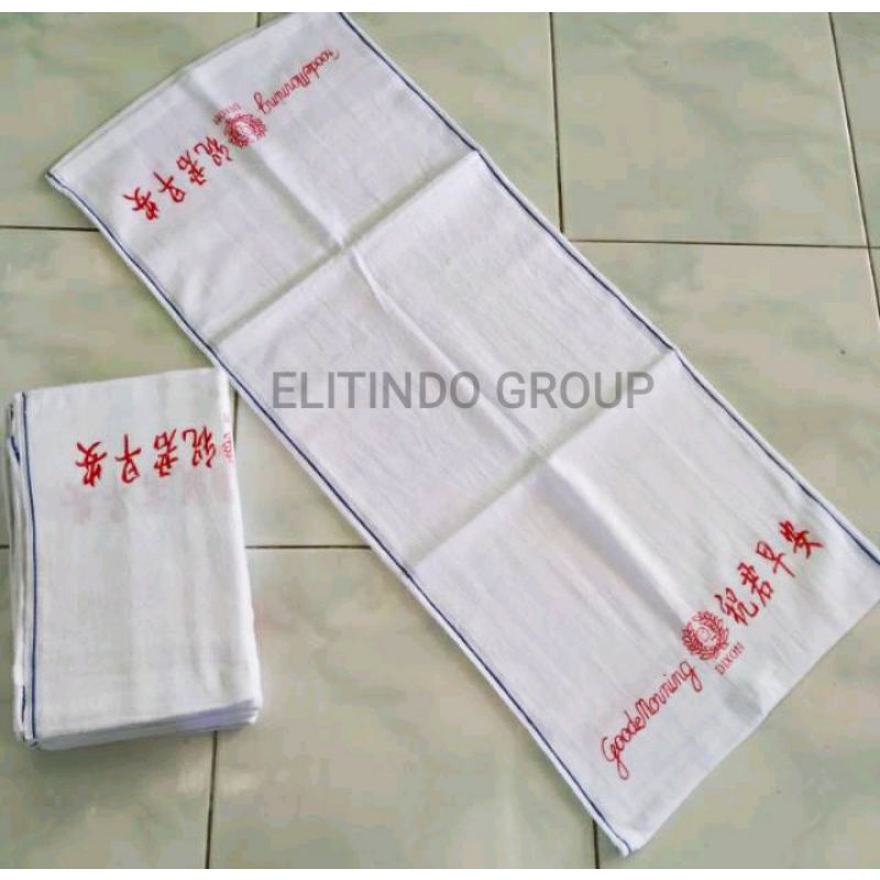 HANDUK PUTIH, HANDUK SALON, HANDUK GOOD MORNING, HANDUK SERBAGUNA LUSINAN, HANDUK SALON, HANDUK BARB