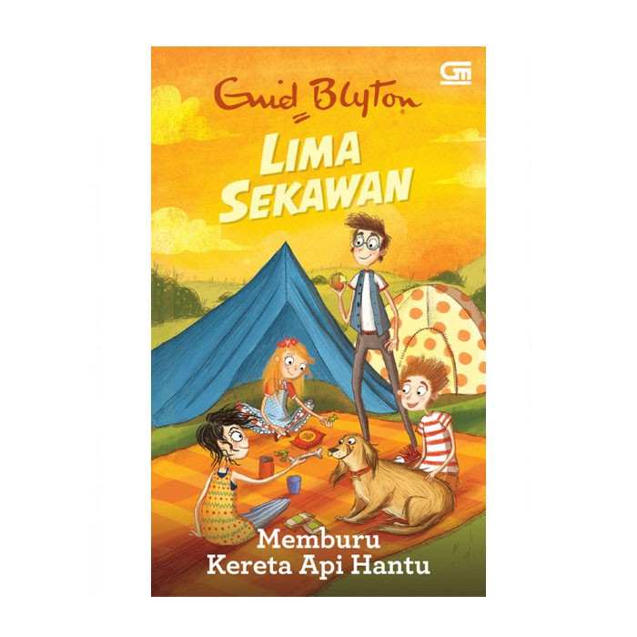 Gramedia Cirebon-LIMA SEKAWAN: MEMBURU KERETA API HANTU