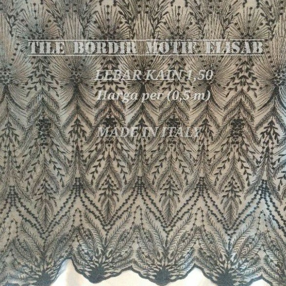 KAIN TILE ELISAB/MOTIF BAROQ/TILE AKAR/TILE DOT