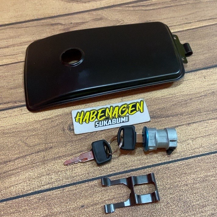 tutup tangki tengki set cover penutup kunci kuncian klip gl k 100 125 gl100 gl125 cepek presisi deta