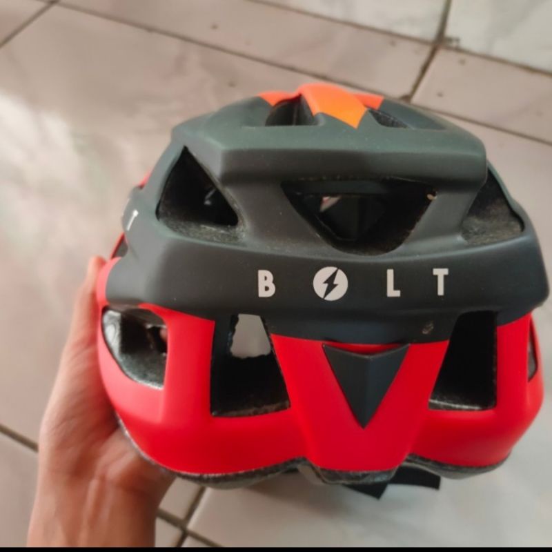 Helm Sepeda Roadbike MTB Lipat Polygon BOlT