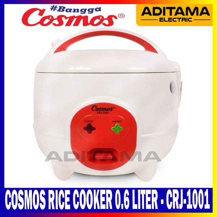 COSMOS RICE COOKER 0.6 LITER CRJ-1001 / MAGIC COM COSMOS CRJ1001 CRJ-1001N