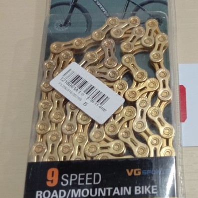 Rantai Vg Sports 9 speed gold emas sepeda   ⠀⠀⠀⠀⠀⠀⠀⠀⠀⠀⠀⠀⠀⠀⠀⠀⠀⠀⠀⠀⠀⠀⠀⠀⠀⠀⠀