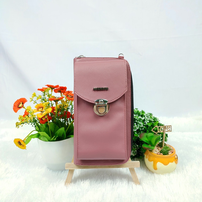 Tas Sling Bag Wanita Dompet Tas Selempang Tali Adjustable