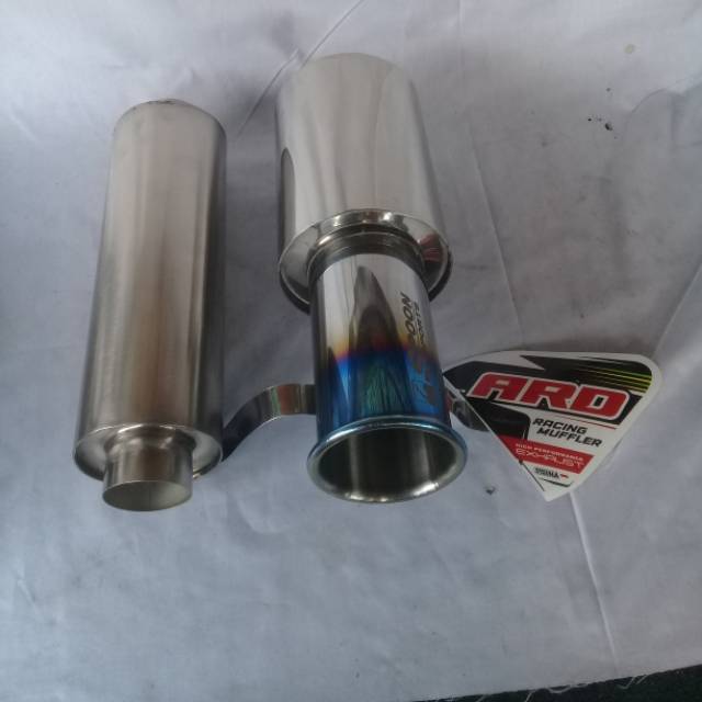 KNALPOT MOBIL SPOON RESONATOR agya,civic,brio,xenia,jazz dll