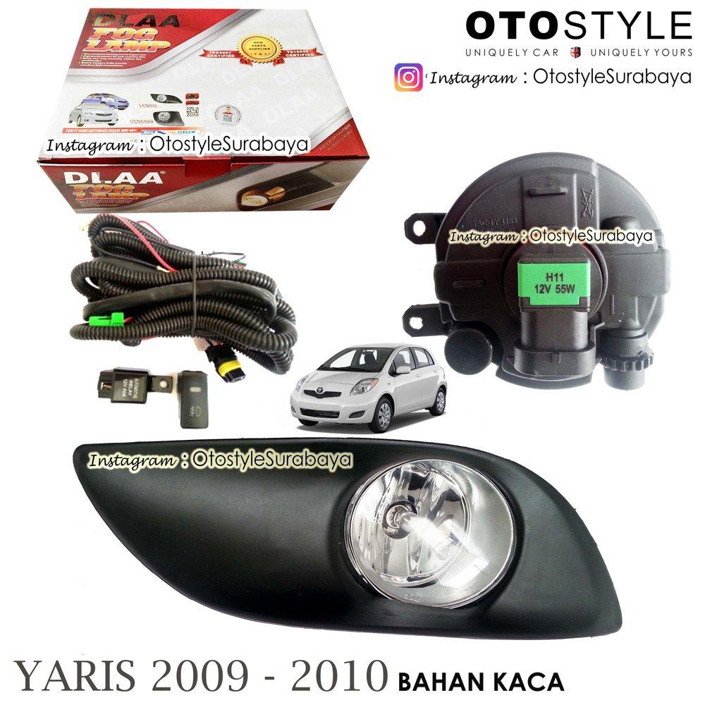 Foglamp Fog Lamp YARIS 2009-2010 set lengkap