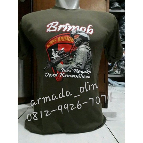 Dijual Kaos Oblong-Kaos Dalam-Kaos Oblong Brimob-Kaos Dalaman Brimob Diskon