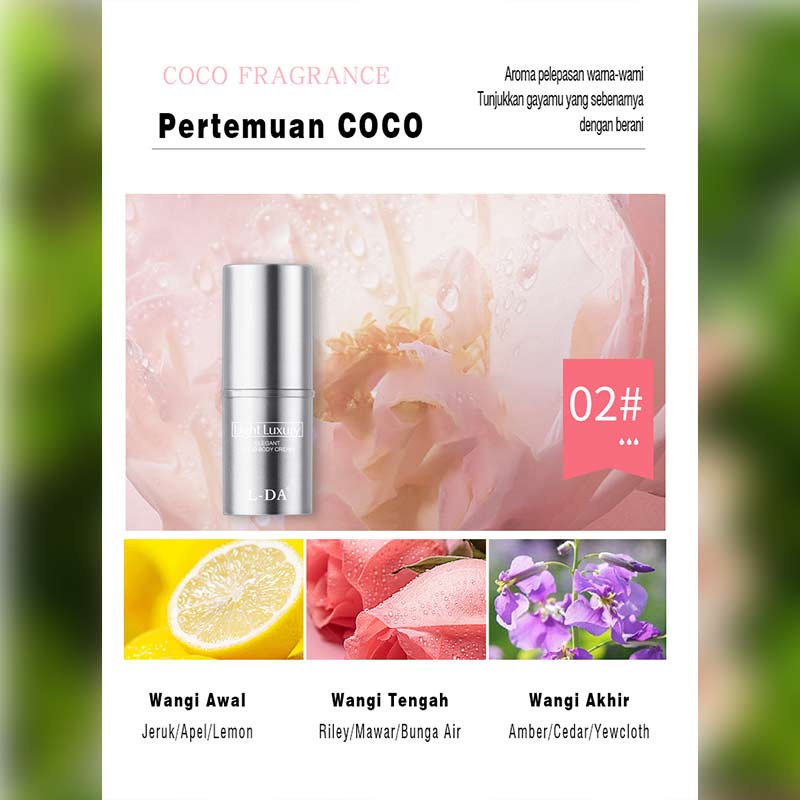 LS Parfum Padat Portable Wangi Memikat Parfum Balsem Portabel Wangi