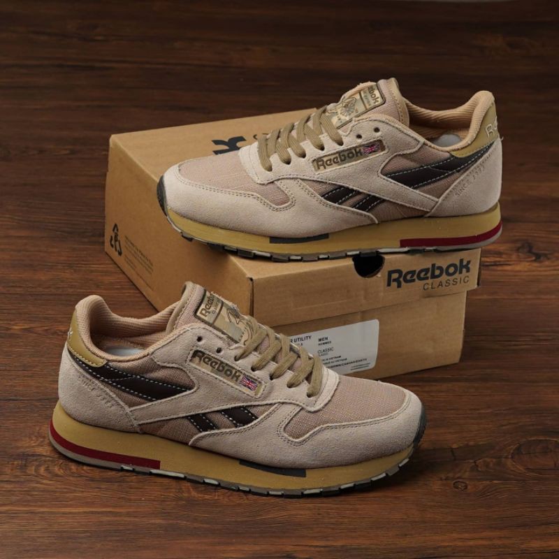 REEBOK LEATHER UTILITY BROWN