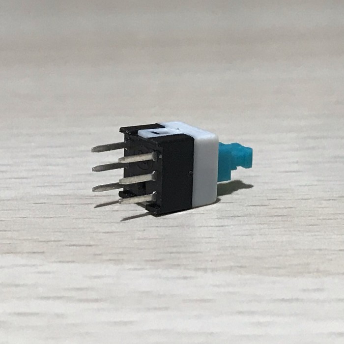 SWITCH PUSH BUTTON SAKLAR PUSH ON OFF 6 PIN 7x7 MM 0.1A 30V PB-22E07