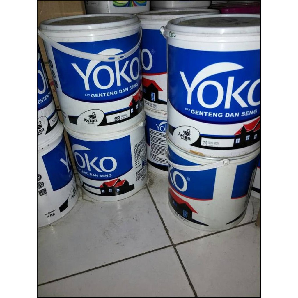 Cat Genteng YOKO / Cat Seng Yoko Tile Red