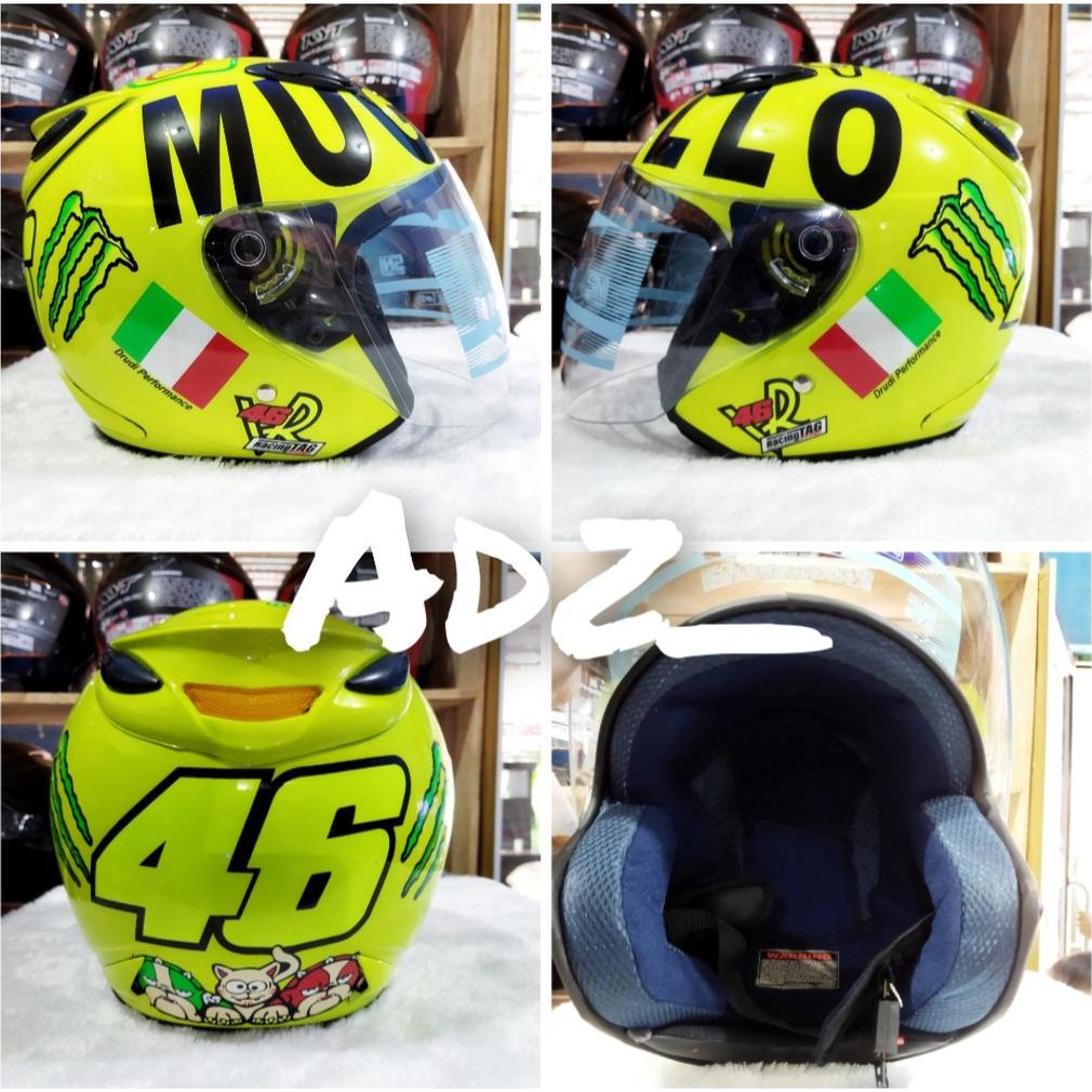 PROMO Helm INK KW ARL CENTRO MOTIF DOUBLE VISOR [PACKING BOX,