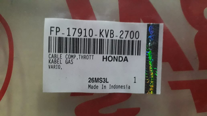 Kabel Gas Vario Federal