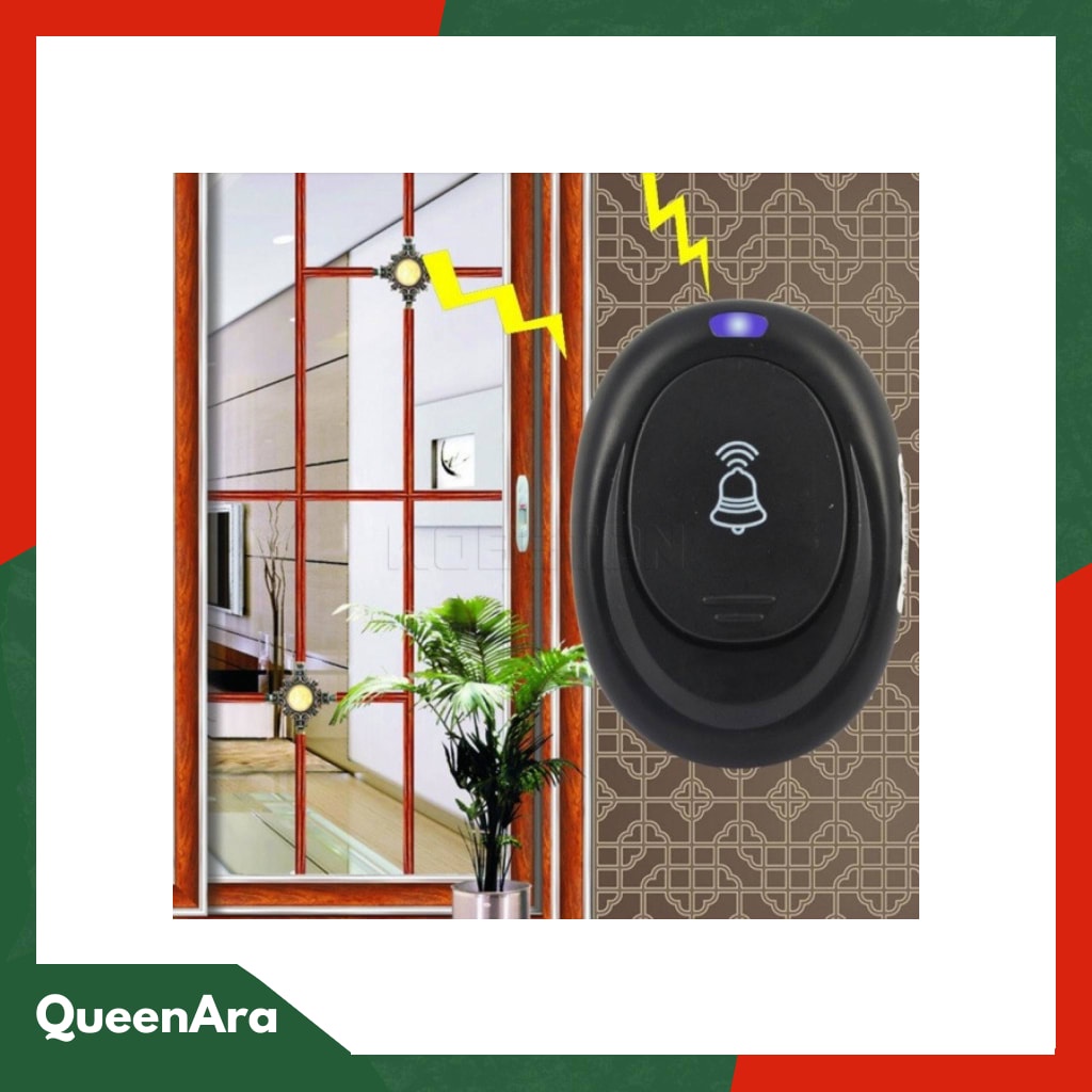 Taffware Alarm Pintu Wireless Waterproof dengan EU Plug - FK-D00