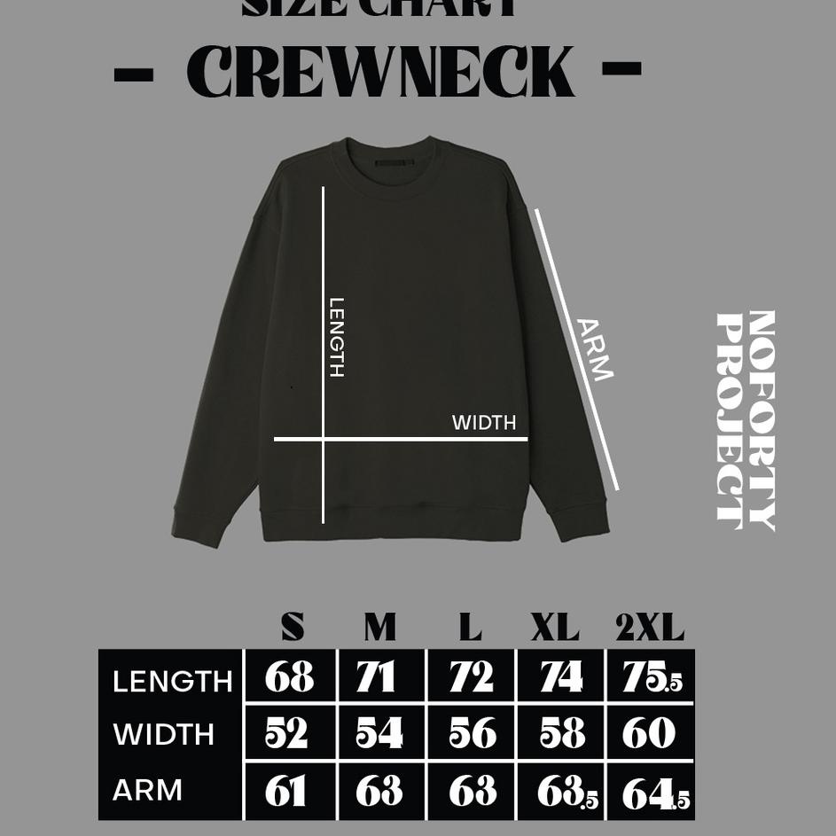 Hot Sale Noforty Project Sweater Crewneck Jerusalem Black