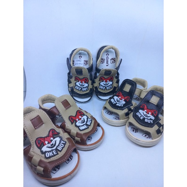 C.times/SEPATU ANAK KARAKTER oke boy