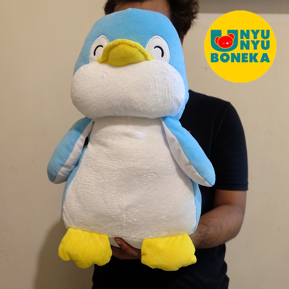 boneka soft pinguin animal bahan import boneka safari souvenir custom maskot