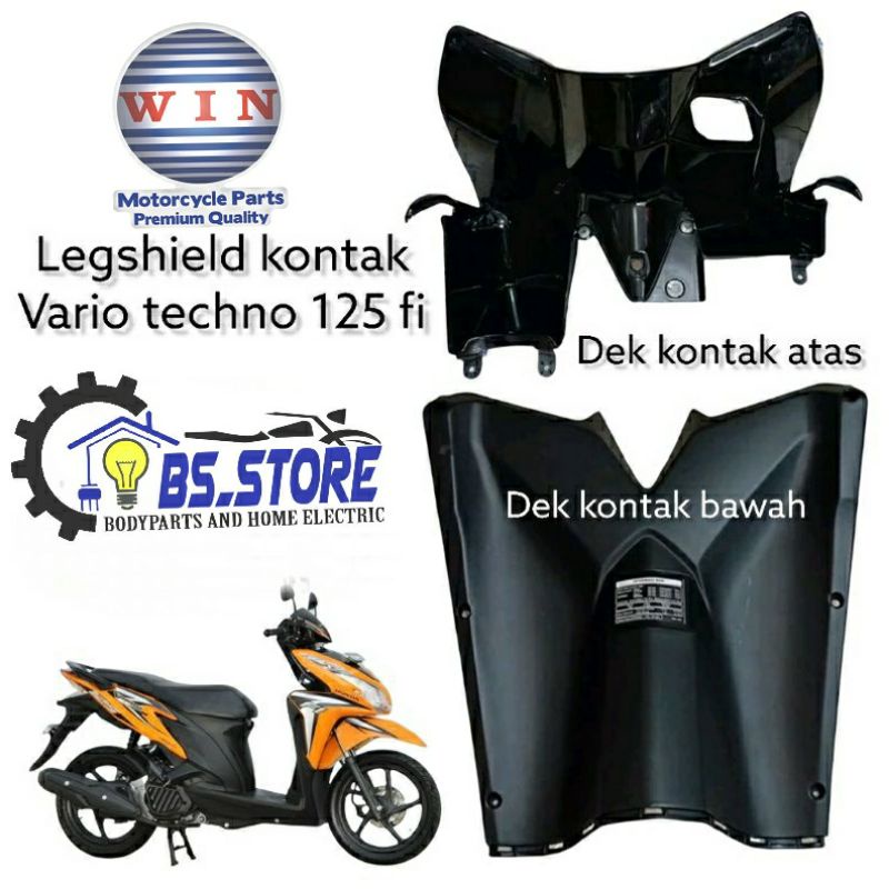 DASBOR LACI  LEGSHIELD TENGAH ATAS BAWAH VARIO TECHNO 125 2012 2013 2014 WIN