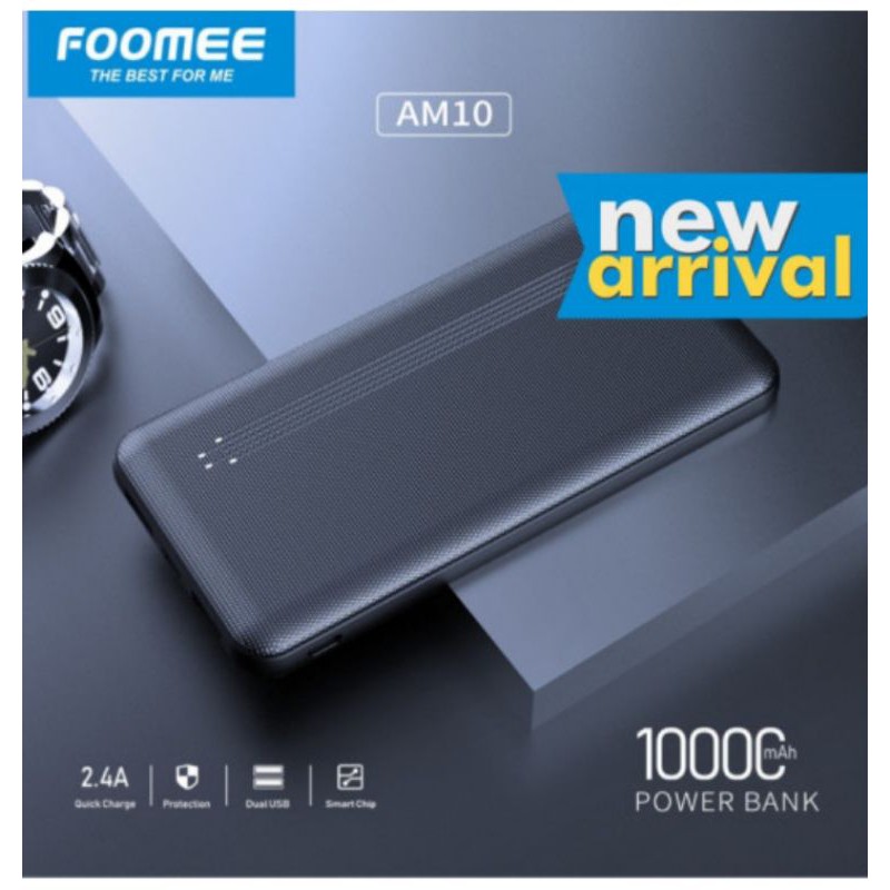 power bank 10000 mAh foomee