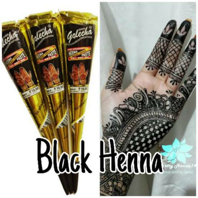 

BLACK HENNA GOLECHA 1 PCS ECERAN