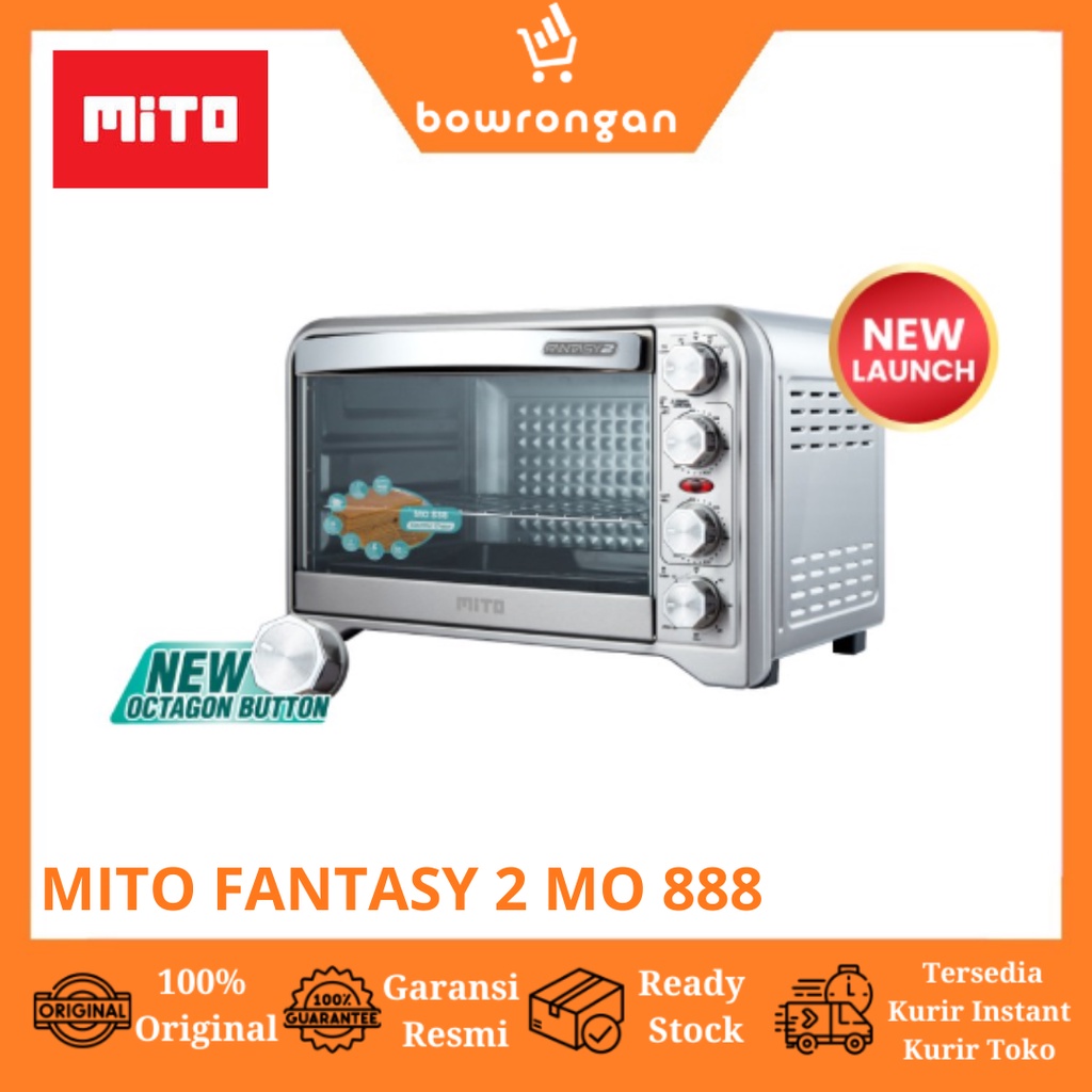 MITO Oven Listrik Low Watt Pemanggang Kue MO-888 Fantasy 2