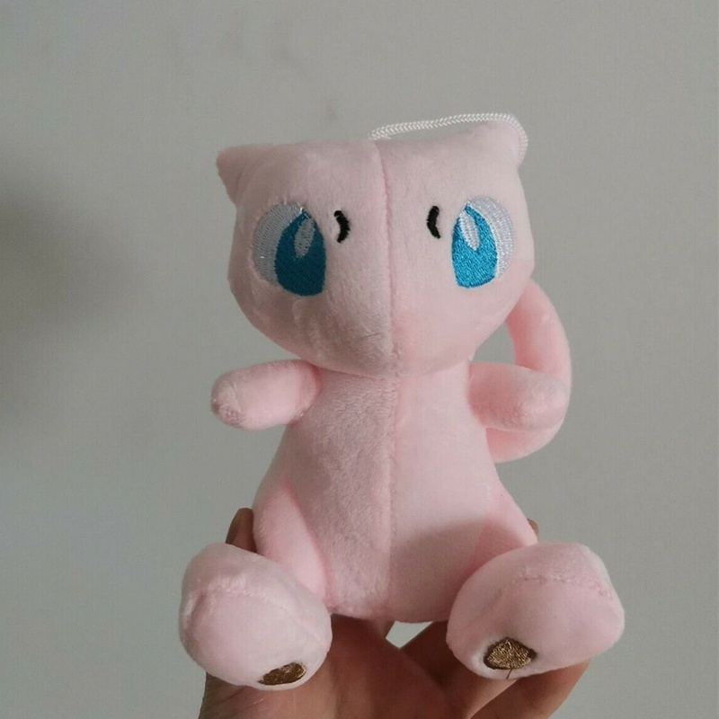 16cm Nintendo Pokemon Rare Mew Plush Toy Soft Doll Gift Stuffed Cute Animal Collection