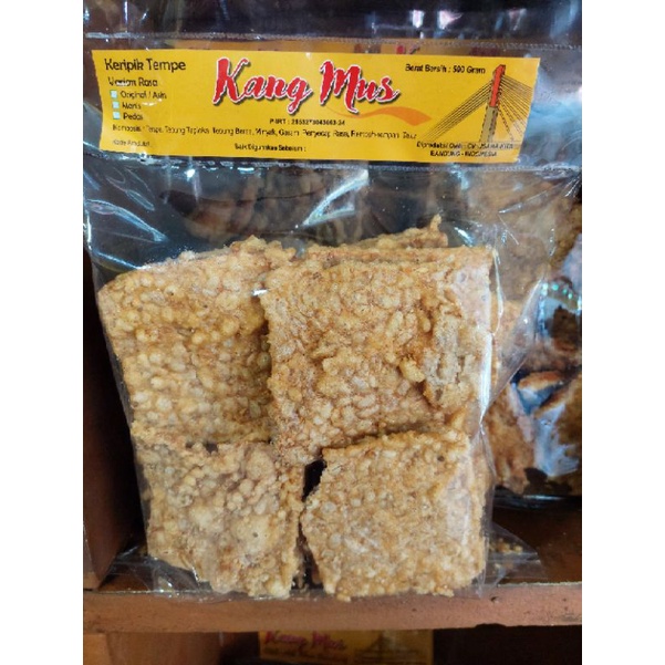 

Keripik Tempe Gurih Asin Khas Bandung