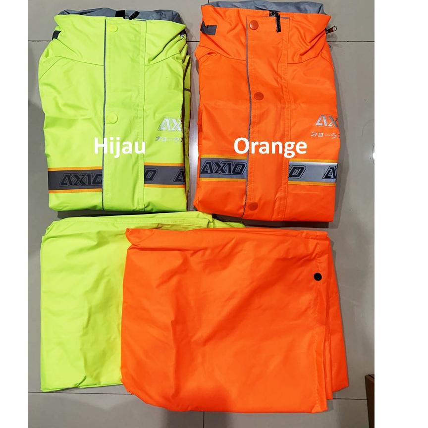 [KODE CZCMB] Jas Hujan Axio Europe 100% ORIGINAL khusus PINK TOSCA UNGU BIRU OREN ORANGE HIJAU IJO S