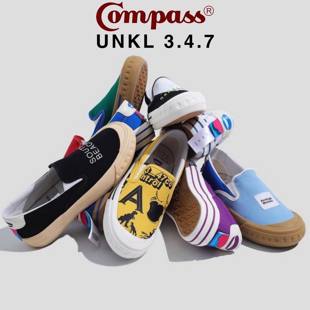 [ORIGINAL] Compass Retrograde Low / Slip-On UNKL347 - Quarter of a Century UNKL 3.4.7