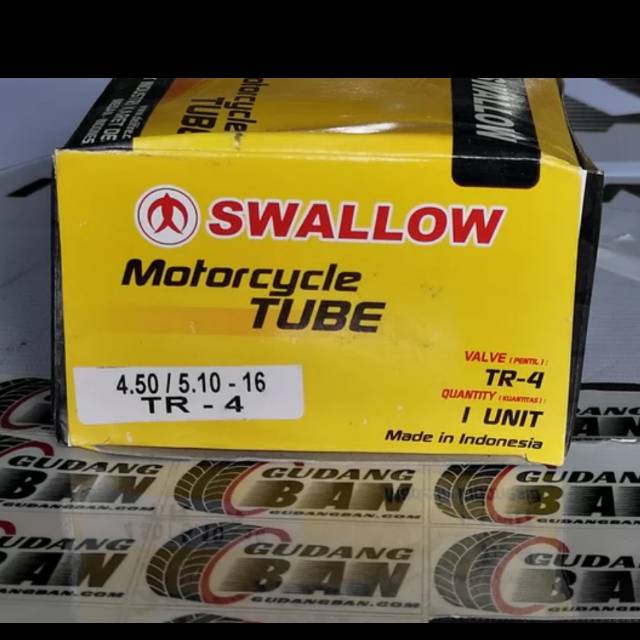 Ban dalam 450 / 510 - 16 untuk ban dalam motor japstyle 500 ring 16