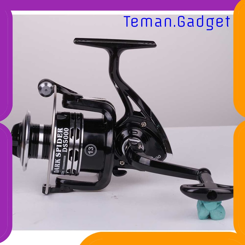 TG-IF272 DEBAO DARK SPIDER DS3000 SPINNING REEL PANCING 5.2:1 12+1 BALL BEARING