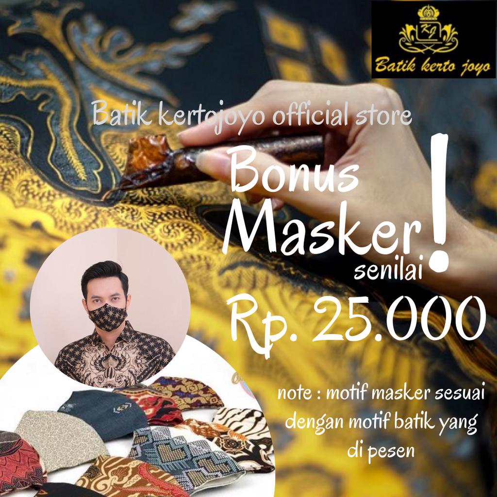 CUSTOM BATIK PRIA LENGAN PANJANG REGULER FIT