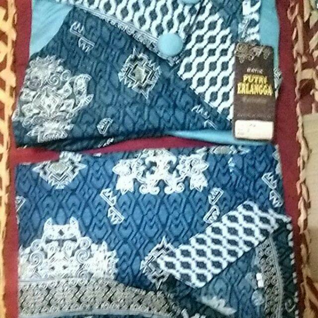 Couple Batik Gene Blouse Dan Kemeja