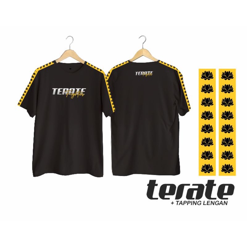 KAOS TERATE TAPING GOLD | KAOS PSHT | SETIA HATI | PSHT EMAS | TAS PSHT