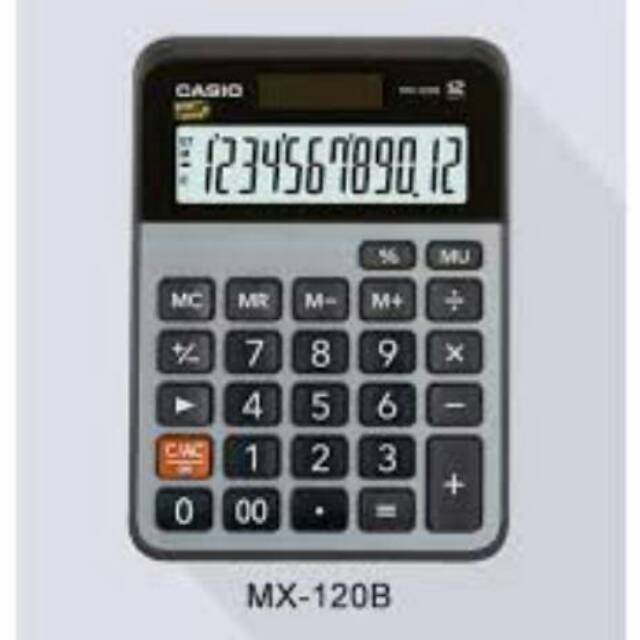 CASIO MX-120B - Kalkulator Meja # Desktop Calculator