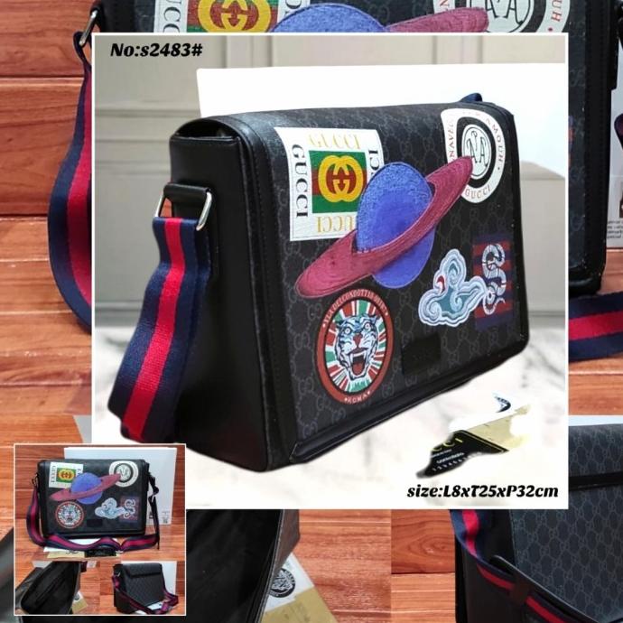 Tas Pria Selempang Gucci Motif Tsp76817